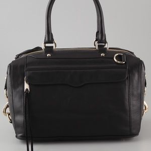 Rebecca Minkoff MAB black leather purse